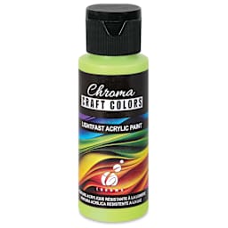 Chroma Craft Colors Acrylic Paint - Spring Green, 2 oz