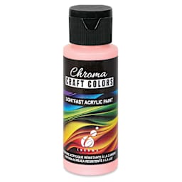 Chroma Craft Colors Acrylic Paint - Coral Sand, 2 oz