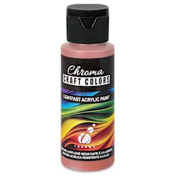 Chroma Craft Colors Acrylic Paint - Gingerbread, 2 oz