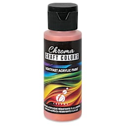 Chroma Craft Colors Acrylic Paint - Metallic Brass Tacks, 2 oz