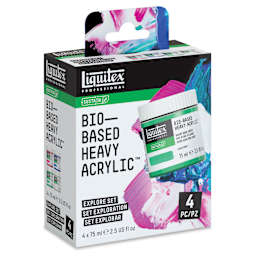 Liquitex Bio-Based Heavy Acrylic Paints - Set of 4, Explore, 75 ml