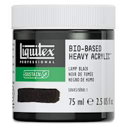 Liquitex Bio-Based Heavy Acrylic Paint - Lamp Black, 75 ml