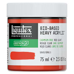 Liquitex Bio-Based Heavy Acrylic Paint - Cadmium-Free Red Light, 75 ml