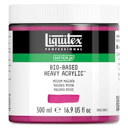 Liquitex Bio-Based Heavy Acrylic Paint - Medium Magenta, 500 ml