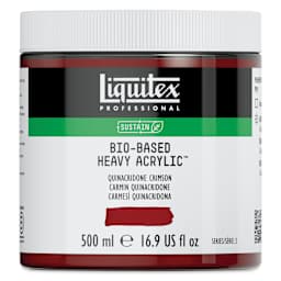 Liquitex Bio-Based Heavy Acrylic Paint - Quinacridone Crimson, 500 ml