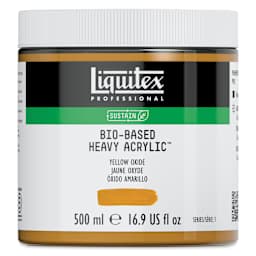 Liquitex Bio-Based Heavy Acrylic Paint - Yellow Oxide, 500 ml