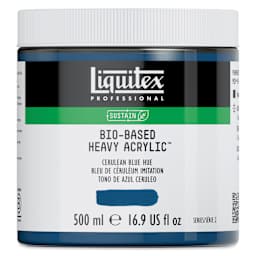 Liquitex Bio-Based Heavy Acrylic Paint - Cerulean Blue Hue, 500 ml