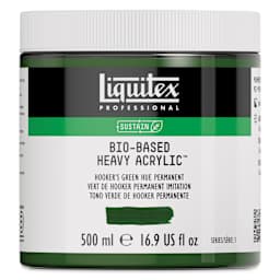 Liquitex Bio-Based Heavy Acrylic Paint - Hooker's Green Hue Permanent, 500 mlL