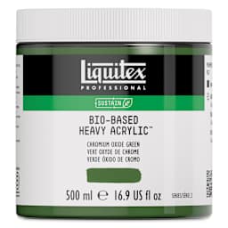 Liquitex Bio-Based Heavy Acrylic Paint - Chromium Oxide Green, 500 ml