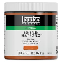 Liquitex Bio-Based Heavy Acrylic Paint - Raw Sienna, 500 ml