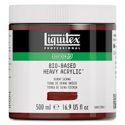 Liquitex Bio-Based Heavy Acrylic Paint - Burnt Sienna, 500 ml