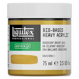 Liquitex Bio-Based Heavy Acrylic Paint - Iridescent Bright Gold, 75 ml