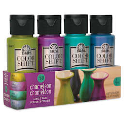 FolkArt Color Shift Paints Set - Chameleon, Set of 4, in packaging