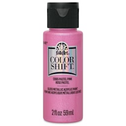 FolkArt Color Shift Paint - Pink Pastel, 2 oz, front of bottle