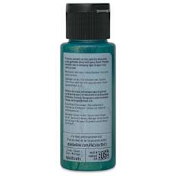 FolkArt Color Shift Paint - Dragon Flash, 2 oz, back of bottle