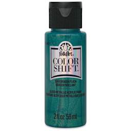FolkArt Color Shift Paint - Dragon Flash, 2 oz, front of bottle