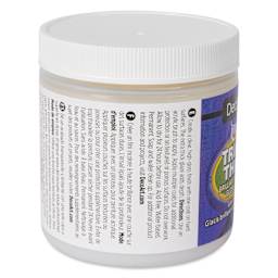 DecoArt Triple Thick Glaze Varnish - Gloss, 8 oz, Jar side