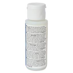 DecoArt Triple Thick Glaze Varnish - Gloss, 2 oz, Bottle back