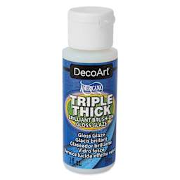 DecoArt Triple Thick Glaze Varnish - Gloss, 2 oz, Bottle