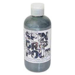 FolkArt Drizzle Acrylic Pouring Paint - Mercury Metallic, 9 oz