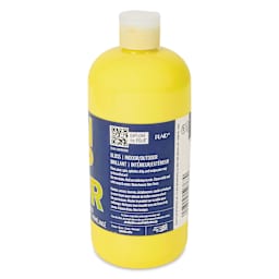 FolkArt Drizzle Acrylic Pouring Paint - Neon Sunshine, 17.6 oz side view