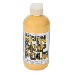 FolkArt Drizzle Acrylic Pouring Paint - Heart of Gold Metallic, 9 oz