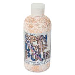 FolkArt Drizzle Acrylic Pouring Paint - Rosie Gold Glitter, 9 oz