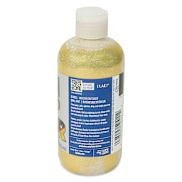 FolkArt Drizzle Acrylic Pouring Paint - Gold Rush Glitter, 9 oz back