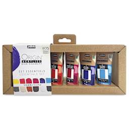 Pebeo Origin Acrylic Paints - Set of 12, Essential Colors, 60 ml Tubes front of package