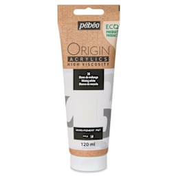 Pebeo Origin Acrylic Paint - Mixing White, 120 ml