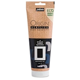 Pebeo Origin Acrylic Paint - Ivory Black Hue, 240 ml