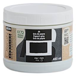 Pebeo Origin Acrylic Paint - Payne's Grey, 480 ml