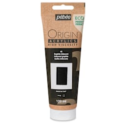 Pebeo Origin Acrylic Paint - Iridescent Graphite, 120 ml