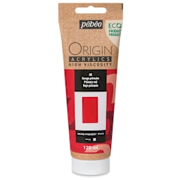 Pebeo Origin Acrylic Paint - Primary Red, 120 ml