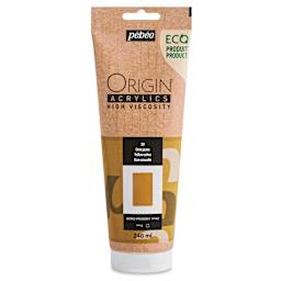 Pebeo Origin Acrylic Paint - Yellow Ochre, 240 ml