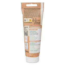 Pebeo Origin Acrylic Paint - Fluorescent Yellow, 120 ml back