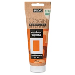 Pebeo Origin Acrylic Paint - Cadmium Orange Hue, 120 ml