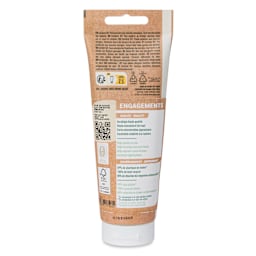 Pebeo Origin Acrylic Paint - Turquoise Blue, 120 ml tube back