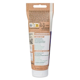 Pebeo Origin Acrylic Paint - Ultramarine Blue, 120 ml tube back