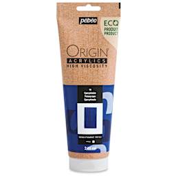Pebeo Origin Acrylic Paint - Primary Cyan, 240 ml