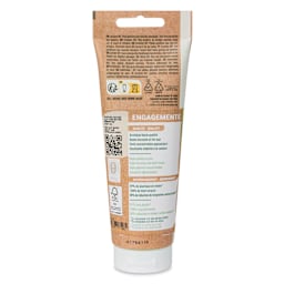 Pebeo Origin Acrylic Paint - Fluorescent Green, 120 ml back