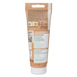 Pebeo Origin Acrylic Paint - Raw Sienna, 120 ml back