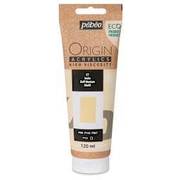 Pebeo Origin Acrylic Paint - Buff Titanium, 120 ml