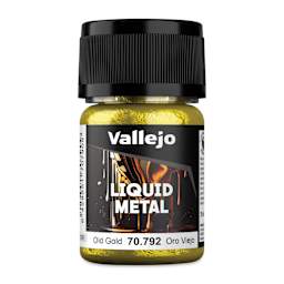 Vallejo Liquid Metal Alcohol Paint - Old Gold, 35 ml