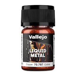 Vallejo Liquid Metal Alcohol Paint - Copper, 35 ml