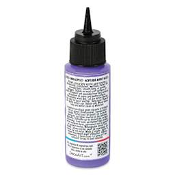 DecoArt Love, Color 3D Jelly Drop Acrylic Paint - Grape Drop, 2 oz back