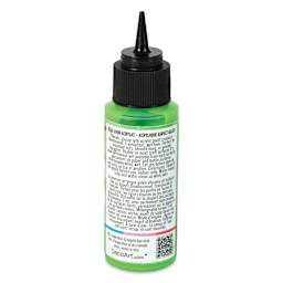 DecoArt Love, Color 3D Jelly Drop Acrylic Paint - Lime Drop, 2 oz back
