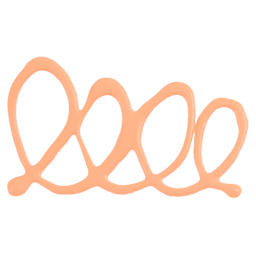 DecoArt Love, Color 3D Acrylic Writer - Peach Dream swatch