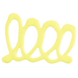 DecoArt Love, Color 3D Acrylic Writer - Lemon Cream swatch