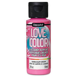 DecoArt Love, Color Acrylic Paint - Bubblegum Dream, 59 ml